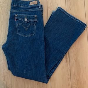 Levi’s slender boot cut jeans